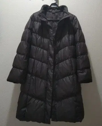 유니클로 롱 다운 코트 L 여성용