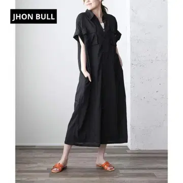 [ JOHNBULL ] 밀리터리 원피스