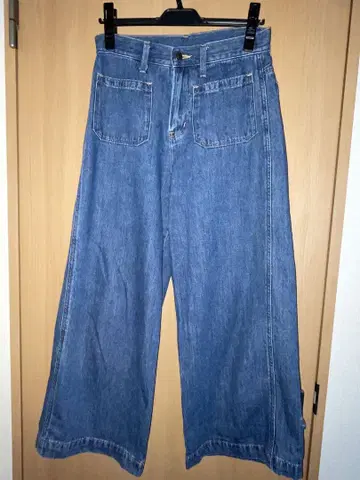 Wrangler 파랑 와이드 팬츠