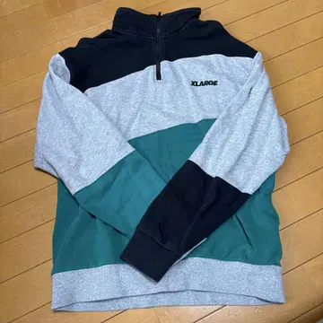 XLARGE 하프 지퍼 트레이닝복