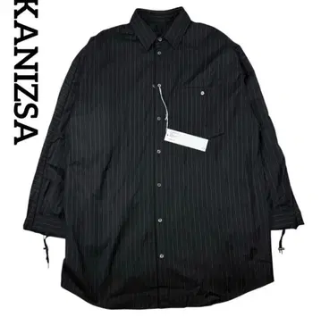 KANIZSA 카니짜 롱 슬리브 셔츠 오버 사이즈 미사용 택 포함