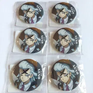 Dr. STONE dmm스크래치 Dr. 제노 6세트 등신 캔뱃지