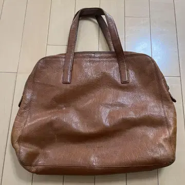 마가렛호웰 가죽 토트백 구 로고