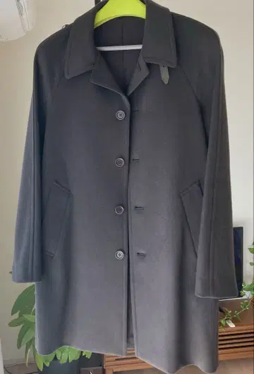 ps 폴스미스 코트 다크 브라운 싱글 체스터 코트