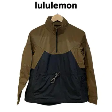[ M3 ] lululemon 하프 지퍼 아노락 브라운/블랙