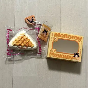 멜로조이 mellojoy 크림 와플 삼각형