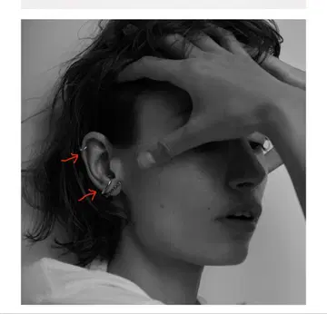 KNOWHOW 실버 주얼리 이어커프 3개 세트