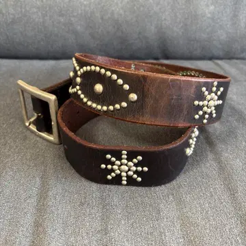 HTC 스타일 가죽 스터드 벨트