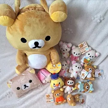 리락쿠마 코리락쿠마 키이로이토리 봉제 인형 키링 외