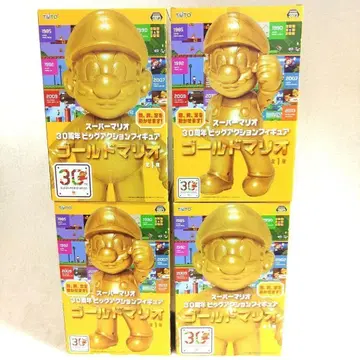 미개봉 슈퍼 마리오 골드 마리오 30주년 Mario Nintendo