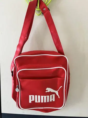 PUMA 푸마 레트로 가죽 숄더백