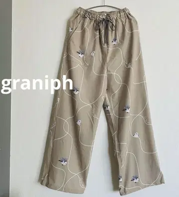 그라니프 graniph 시마연가 립스탑 이지 팬츠 M 베이지