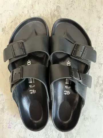 BIRKENSTOCK 애리조나 샌들 블랙 43