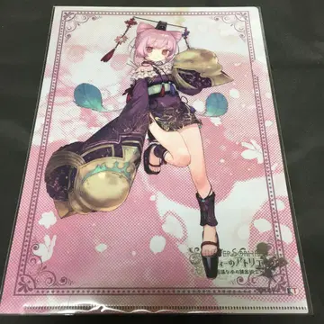 미개봉품 소피의 아틀리에 코르넬리아 A4 클리어 파일 TGS 라이자