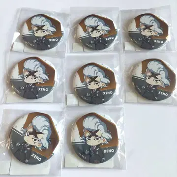 Dr. STONE dmm 스크래치 Dr. 제노 8점 미니 캐릭터 캔뱃지