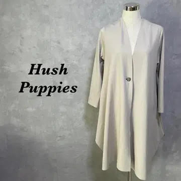 Hush Puppies 롱 코트 노카라 그레이지 M~L 4665