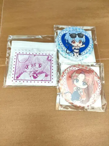 피치피치 피치 D상 아크릴 키링 E상 캔뱃지 세트
