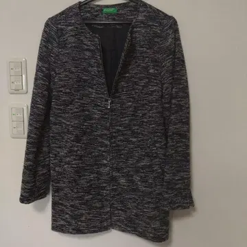 UNITEDCOLORSOFBENETTON 네이비 계열 노카라 자켓
