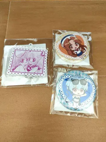 피치피치 피치 D상 E상 세이라 미미 캔뱃지 세트