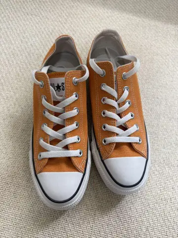 ALL STAR 오렌지 로우컷 스니커즈