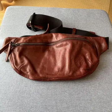 부테로 가죽 패니 팩 브라운