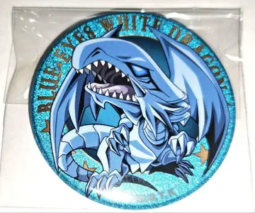 유희왕 푸른 눈의 백룡 글리터 캔뱃지 로손