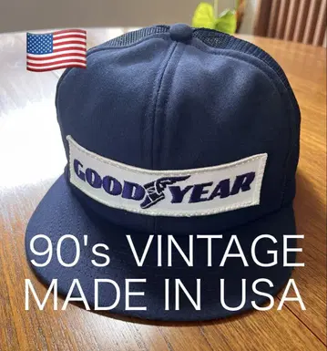 USA제! 90s VINTAGE GOODYEAR 캡 CAP