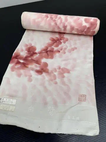 150) 기모노 옷감 코몬 순수 실크 크레이프 원단 기모노용 천 블렌딩