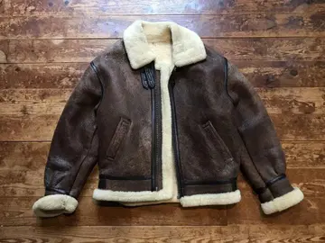 U.S.ARMY TYPE B-3 양가죽 플라이트 자켓 SIZE L