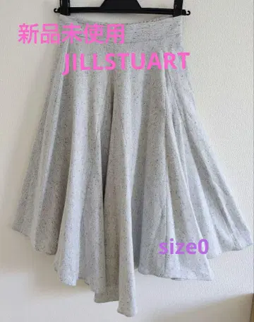 택 포함 미사용 새상품 JILLSTUART 비대칭 스커트