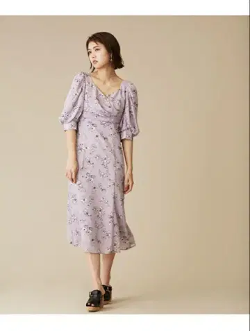 JILL by JILL STUART 원피스 플라워 라벤더 M