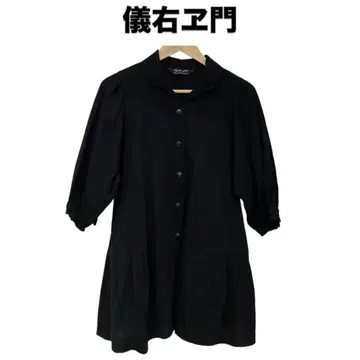 [ M3 ] 기우에몬 블랙 오부 소매 셔츠