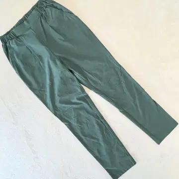 알파벳 이지 팬츠 허리밴딩 그린 계열 S