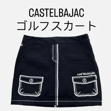 CASTELBAJAC 골프 스커트 블랙
