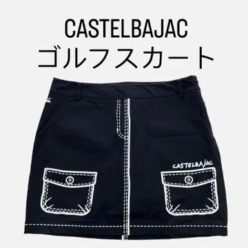 CASTELBAJAC 골프 스커트 블랙