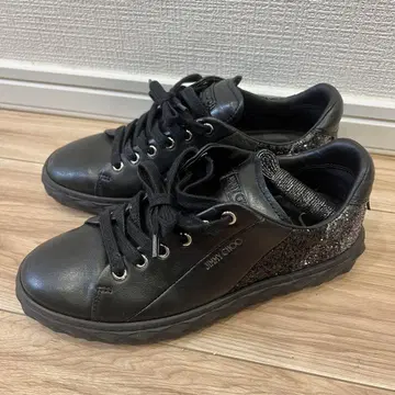 JIMMY CHOO 블랙 스니커즈 36