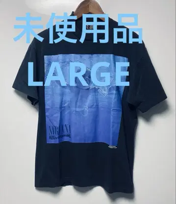 미사용품 NIRVANA NEVERMIND S/S TEE USA제