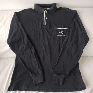 Mercedes Benz 긴팔 피케 셔츠