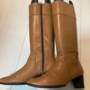 다이애나 지퍼 달린 롱 부츠