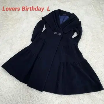 [ 미사용 새상품 ] Lover's Birthday 코트 다크 네이비 L