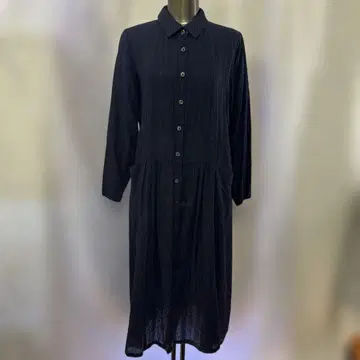 Fal'beu 네이비 셔츠 원피스 or 겉옷