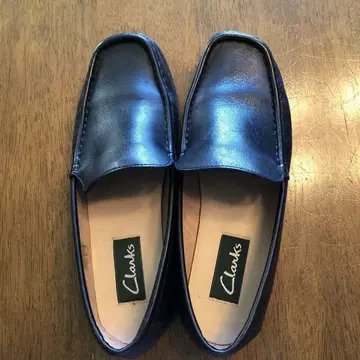 여성용 가죽 신발 블랙 23cm
