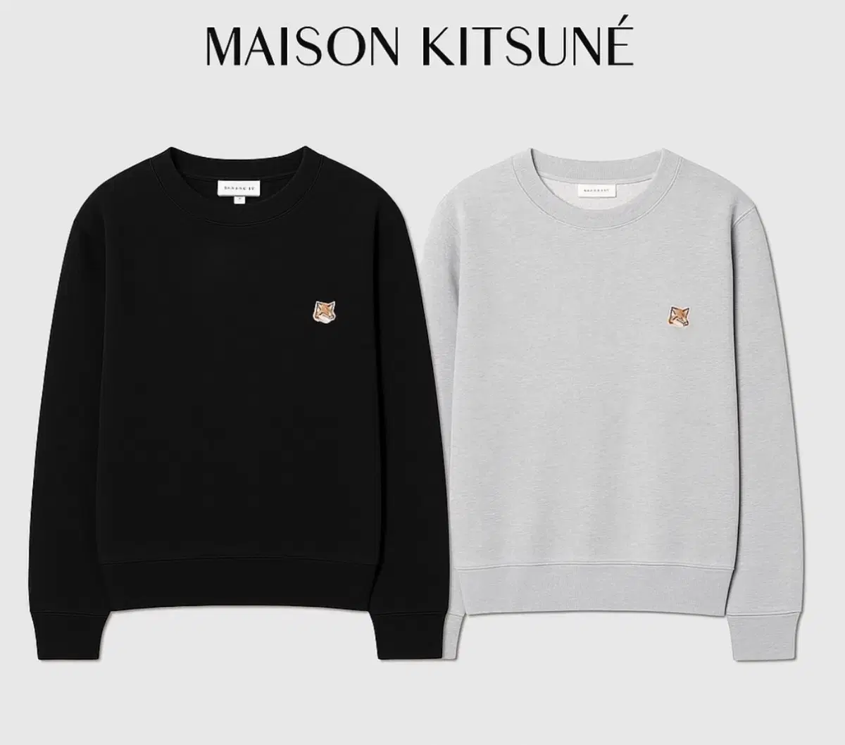 (Authentic) Maison Kitsuné Fox Head Sweatshirt