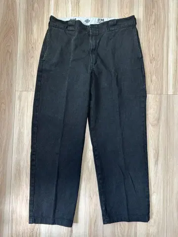 Dickies 874 데님 워크 팬츠 블랙