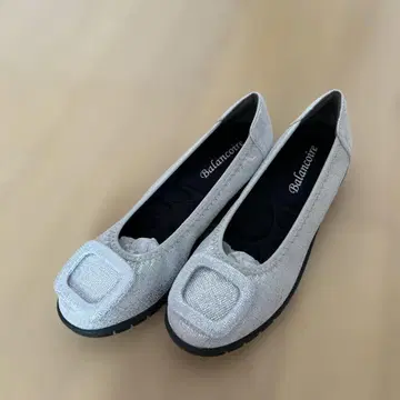 Balancoire 화이트 플랫슈즈