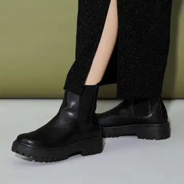 CITEN 트랙 밑창 숏부츠 23cm