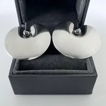 조지 젠슨 수련 헤마타이트 귀찌