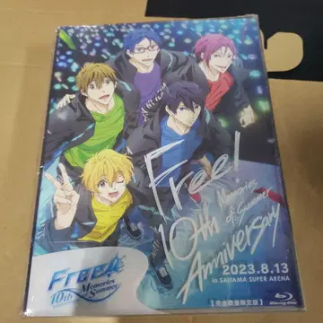 Free! 10th MS Blu-ray 스태프 T셔츠 수량 한정