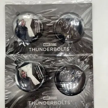 MARVEL 썬더볼츠* Happy 복권 캔뱃지 x 2 엘레나