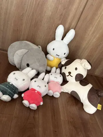 미피, 스너피, 코끼리, 봉제 인형